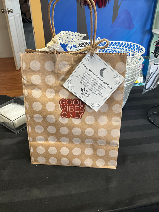 Intuitive Gift co - Strawberry Rain& Forest Calm Surprise Bag