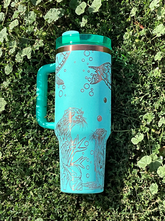 Otter & Turtle 40oz Tumbler - My Little Workbench