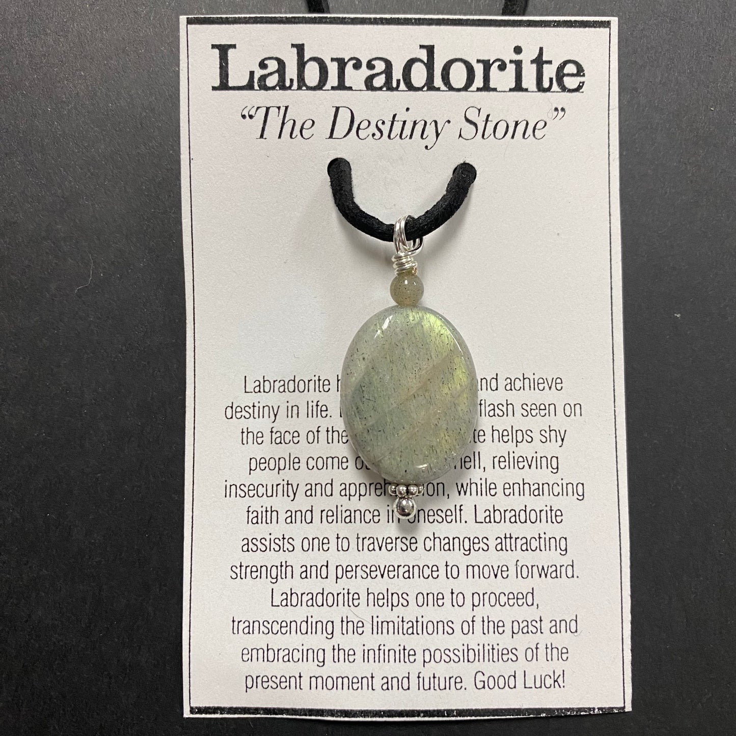 Labradorite Oval Necklace