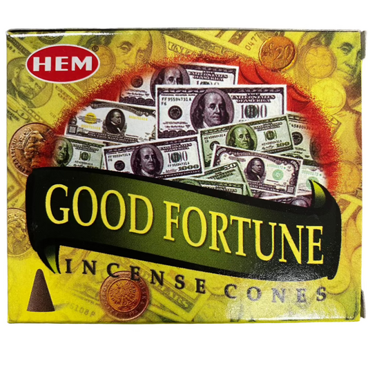 Good Fortune Incense Cones