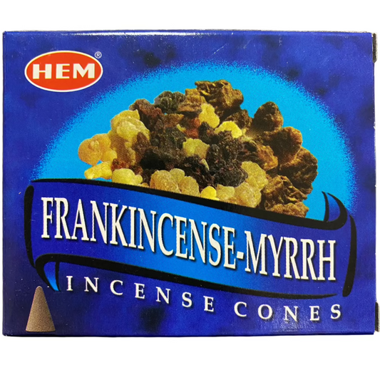 Frankincense-Myrrh Incense Cones