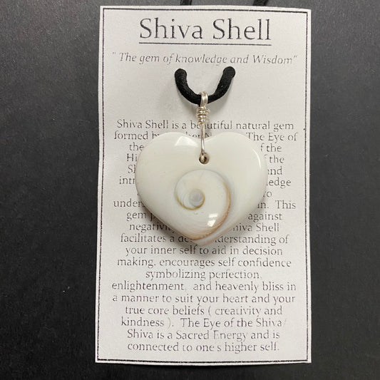 Shiva Shell Heart Necklace