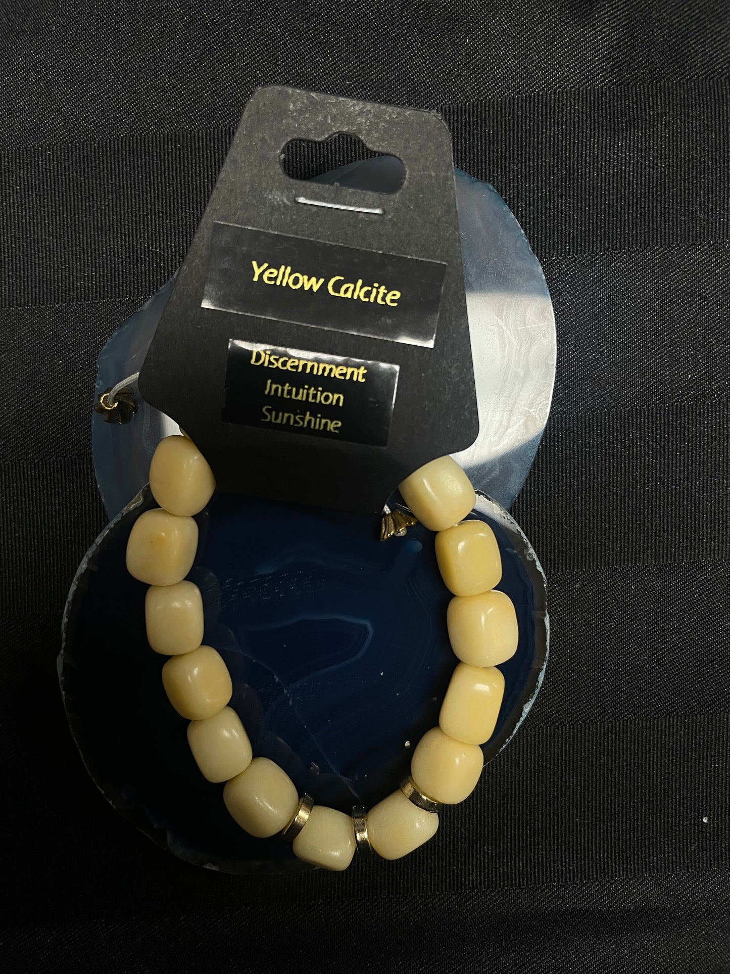 Influential Vibrations - Yellow Calcite Bracelet