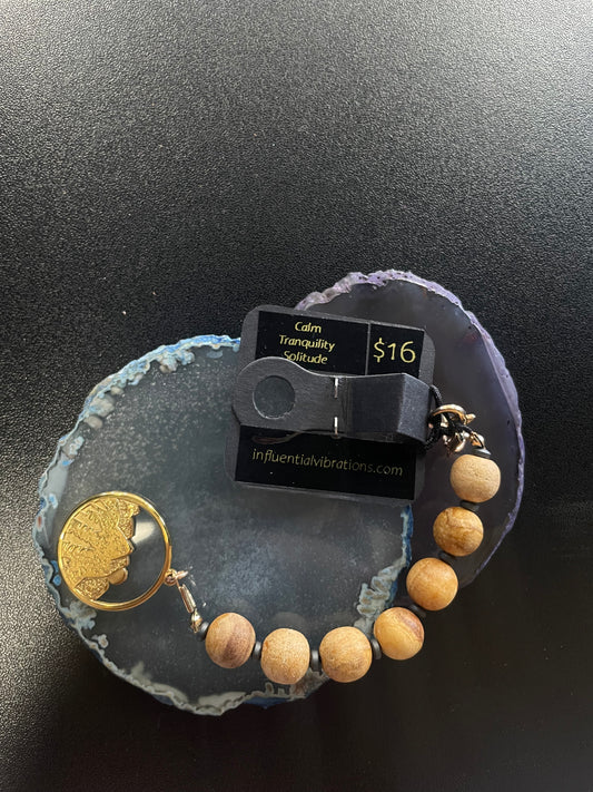 Influential Vibrations - Scented Keychain Gold City Chain