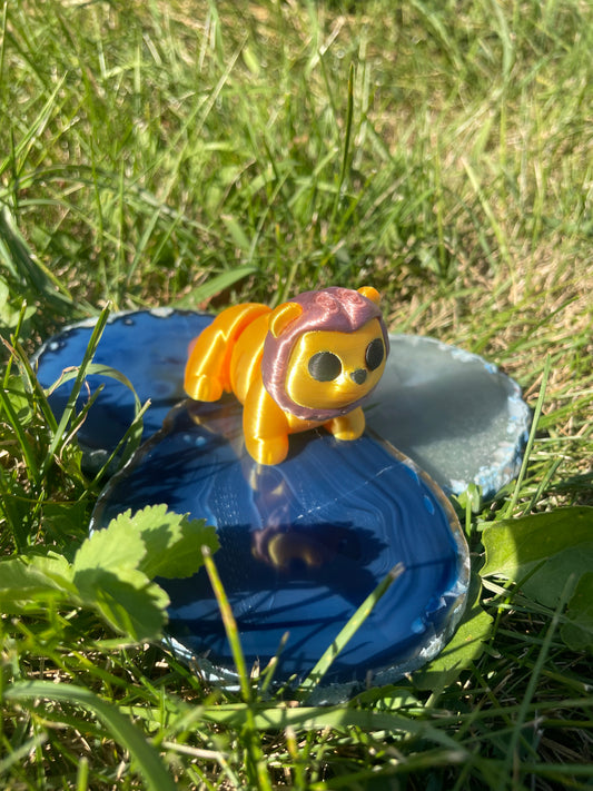 Medium Golden Lion - Figurine