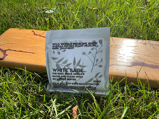 White Sage Bath Salts
