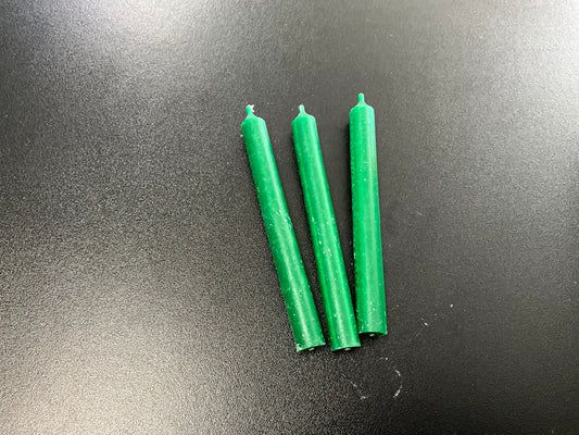 Green ritual candle - large