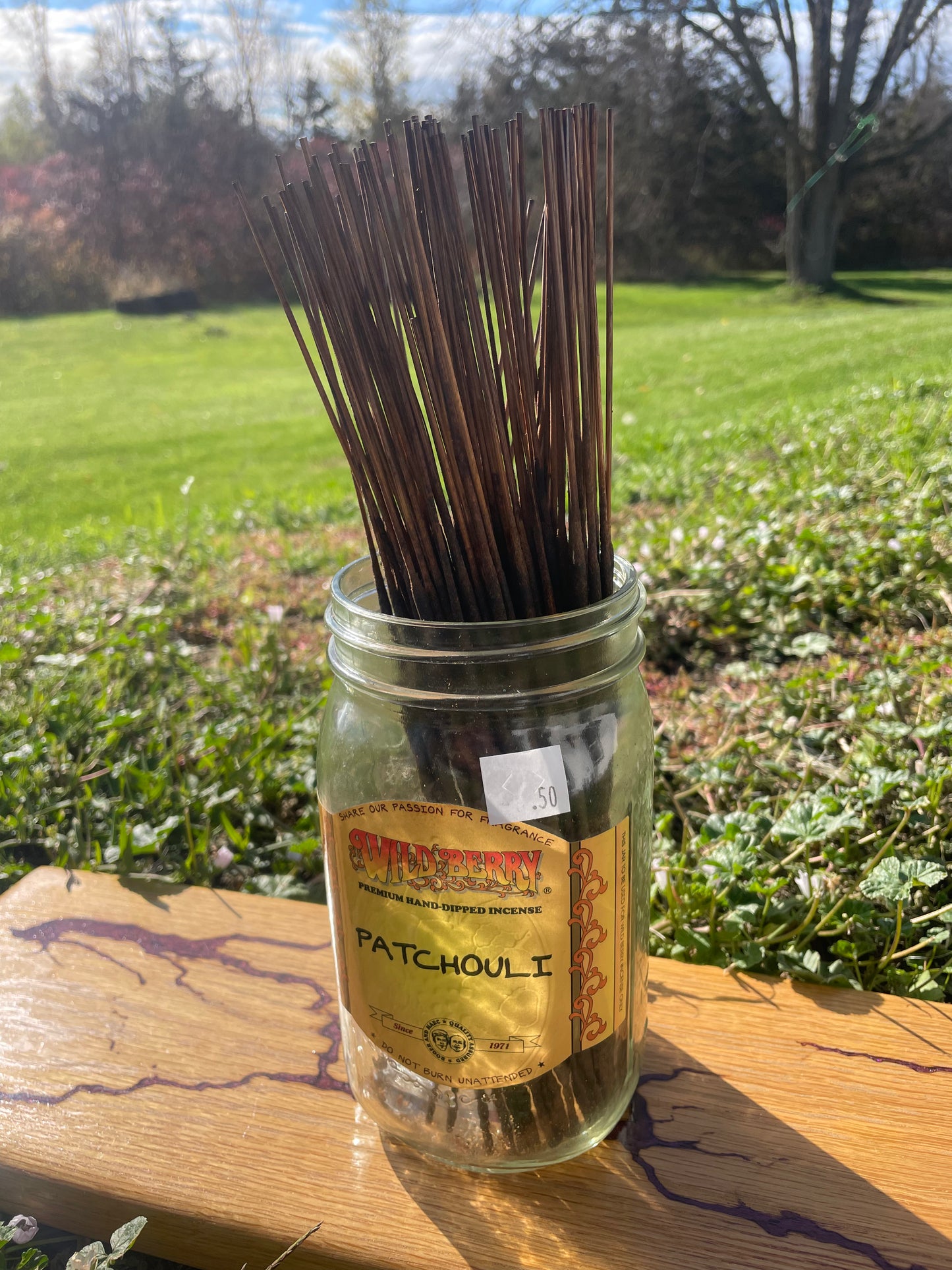 Individual Wild Berry Incense - Patchouli