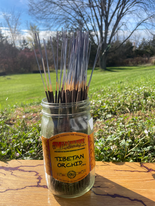 Individual Wild Berry Incense - Tibetan Orchid