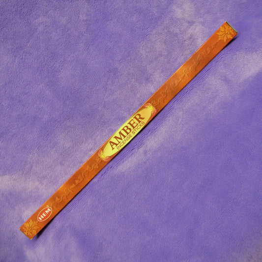 Amber Incense Sticks (8)