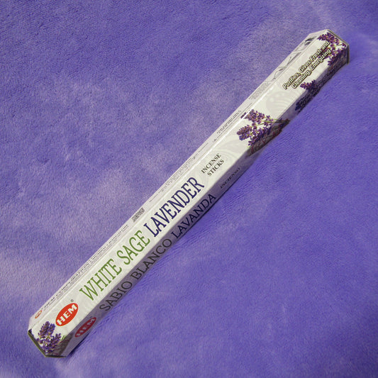 White Sage Lavender Incense Sticks (20)