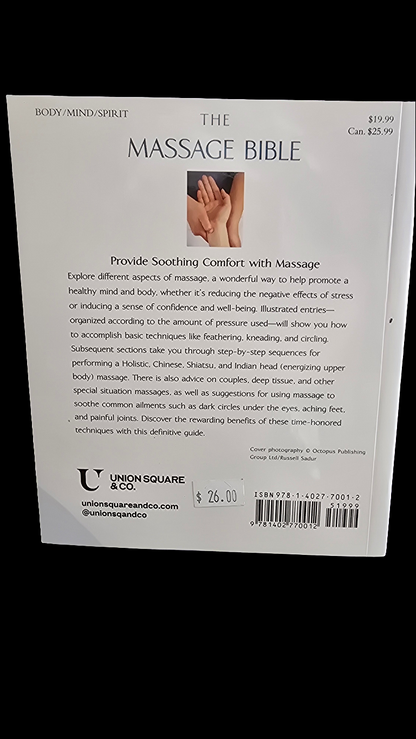 The Massage Bible by Susan Mumford