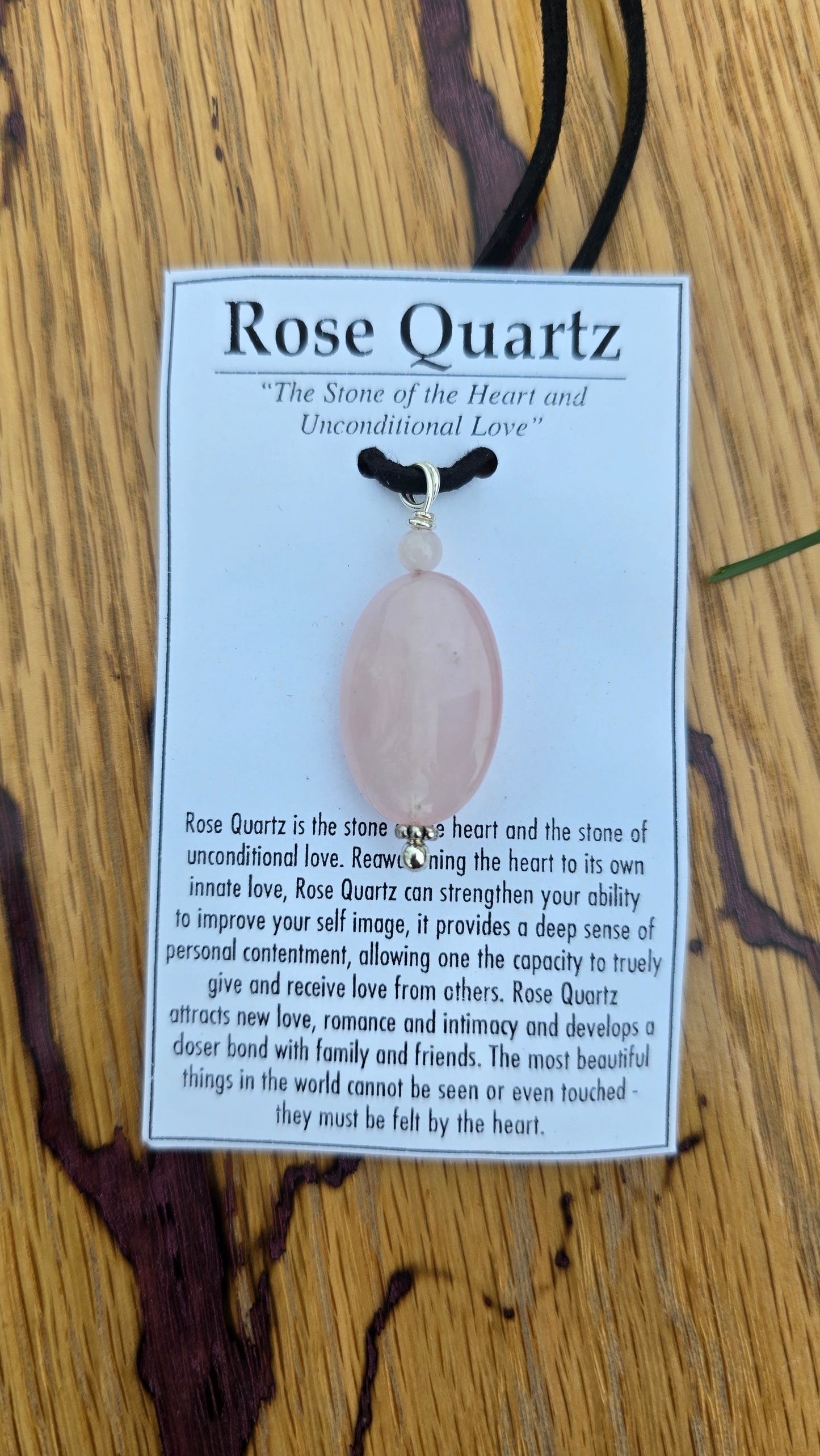 Oval Crystal Necklace