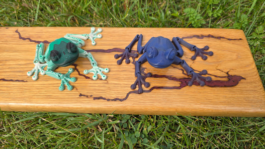 3D Printed Frogs