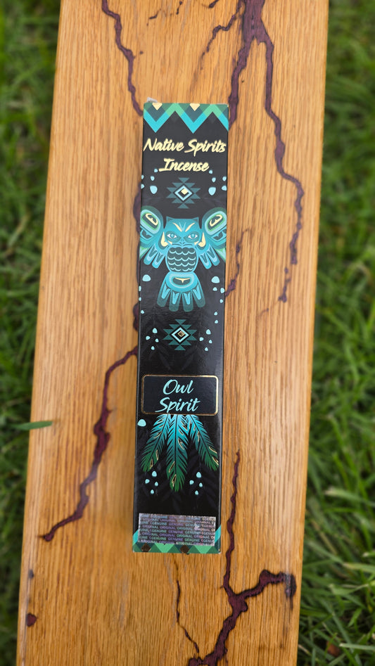 Owl Spirit Native Spirits Incense