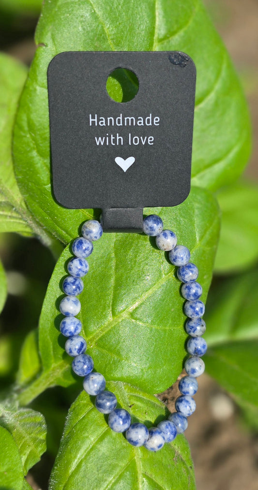Blue Dot Jasper Bracelet