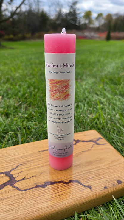 Reiki Energy Charged Candle