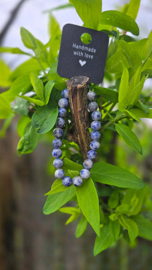 Blue Dot Jasper Bracelet