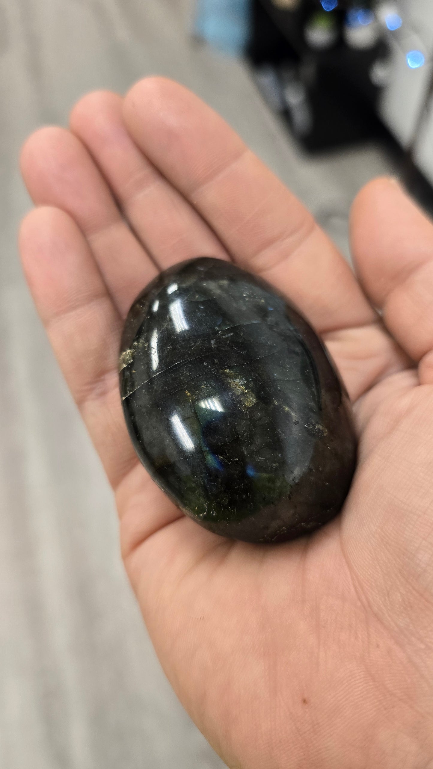 Labradorite Palm Stone