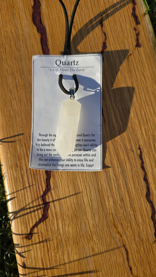 Quartz Pendulum Necklace