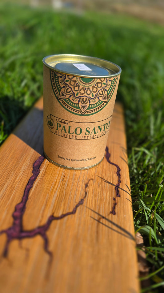 Goloka Palo Santo Backflow Incense Cones