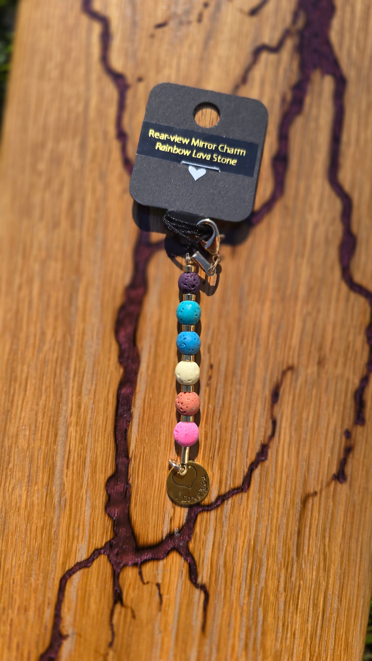 Rear-view Mirror Charm by Influential Vibrations