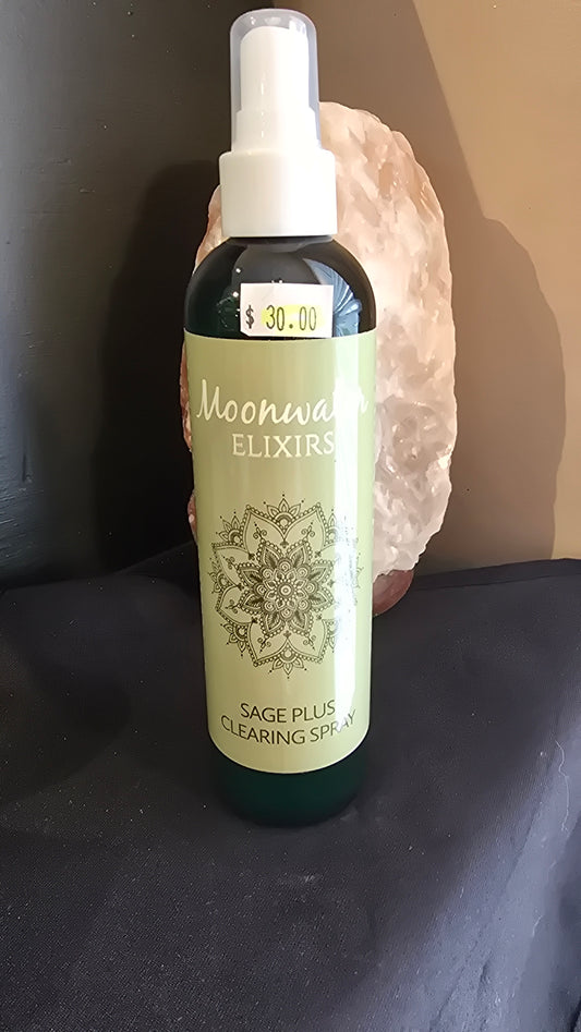 Moonwater Elixirs - Sage Plus Clearing Spray