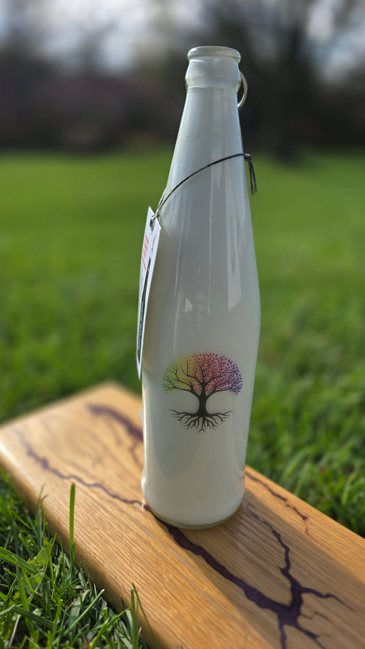 Glass Smoking Bottle Incense Burner