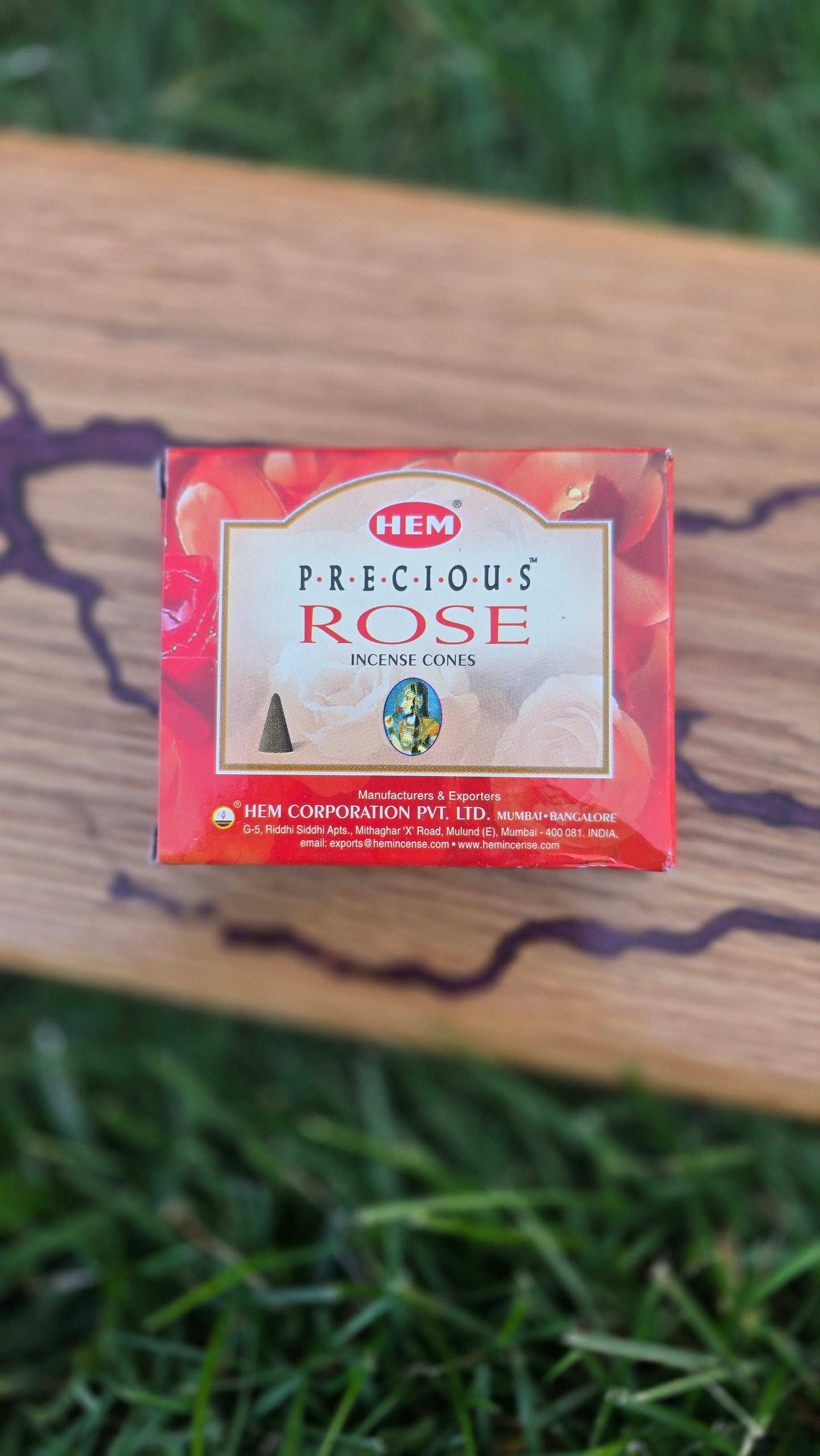 Precious Rose Incense Cones HEM