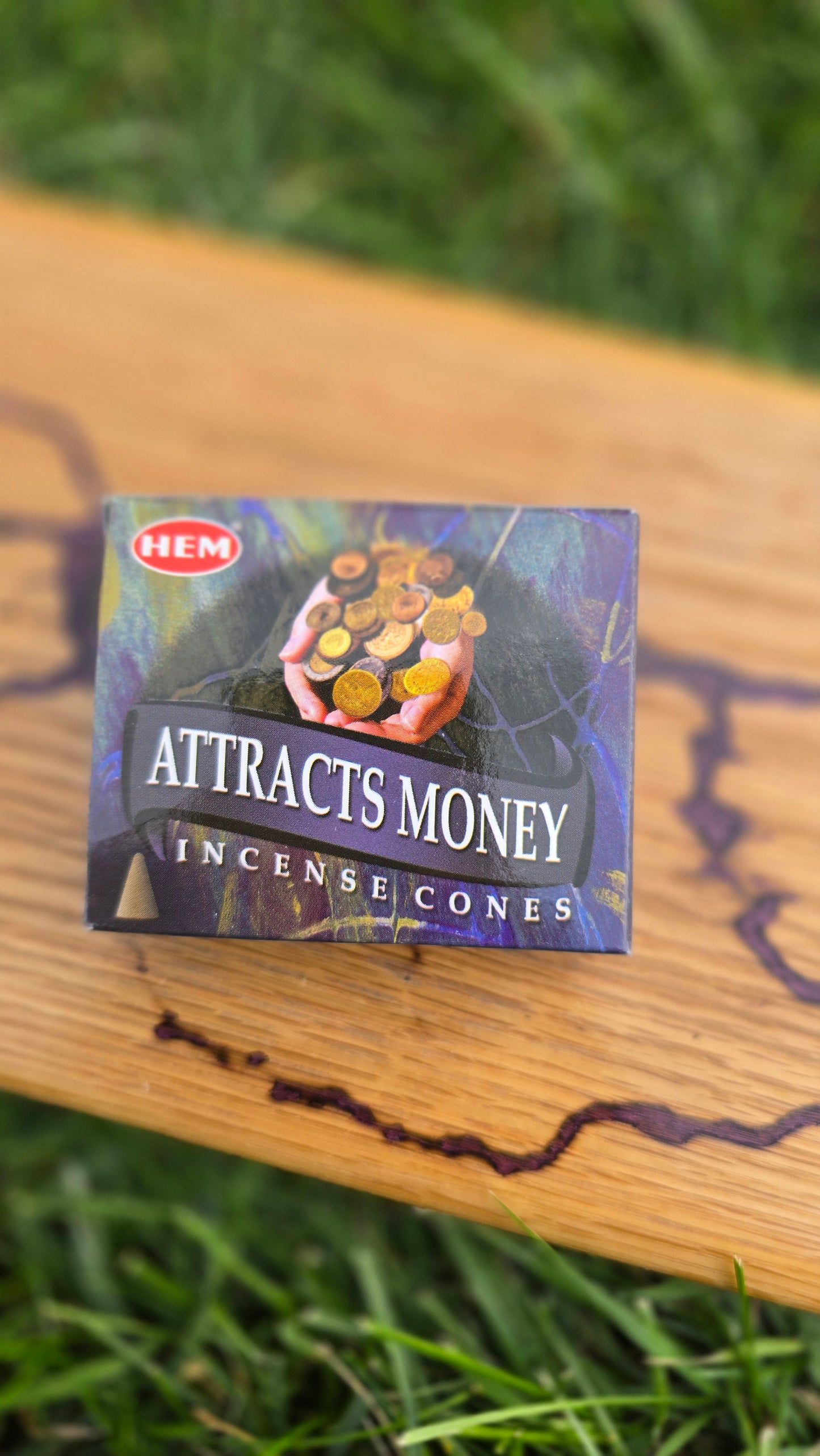Attracts Money Incense Cones HEM
