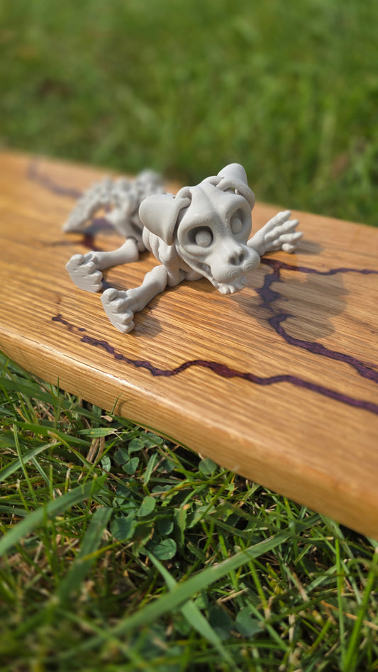 3D printed Skelton Dog
