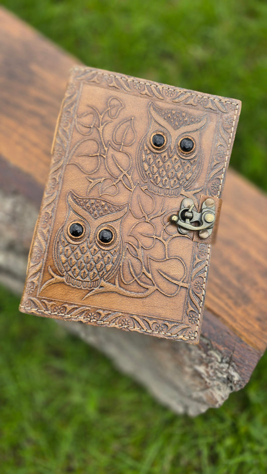 Leather Owl Journal