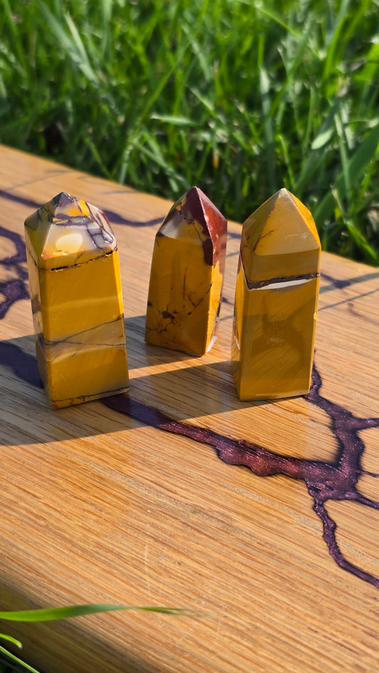 Mookaite Jasper Point Tower