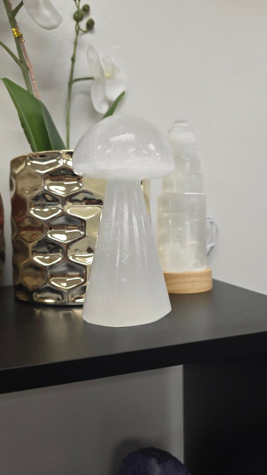 Selenite Mushroom