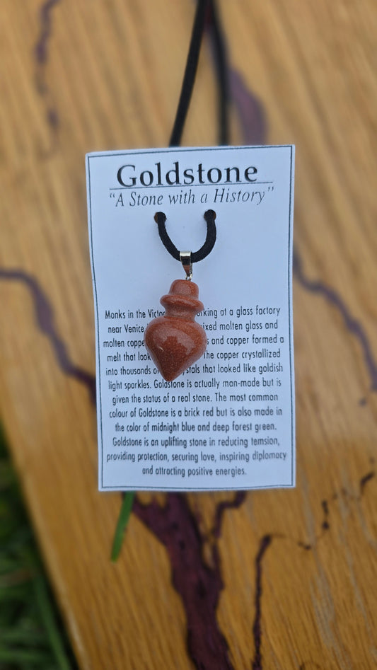 Goldstone Necklace