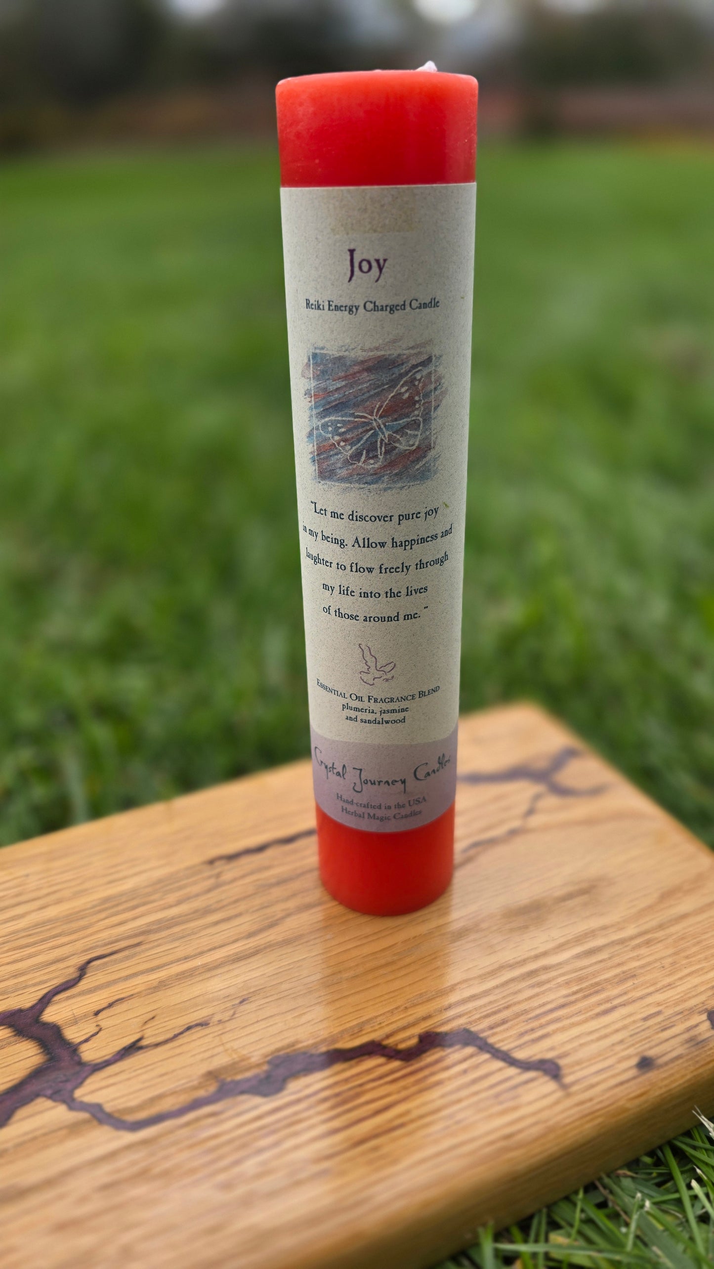 Reiki Energy Charged Candle