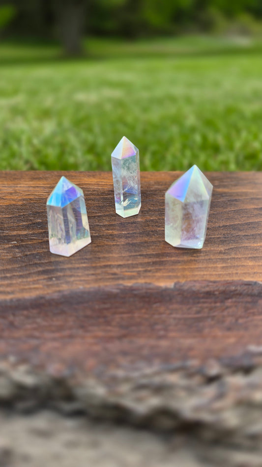 Aura Quartz Points - mini