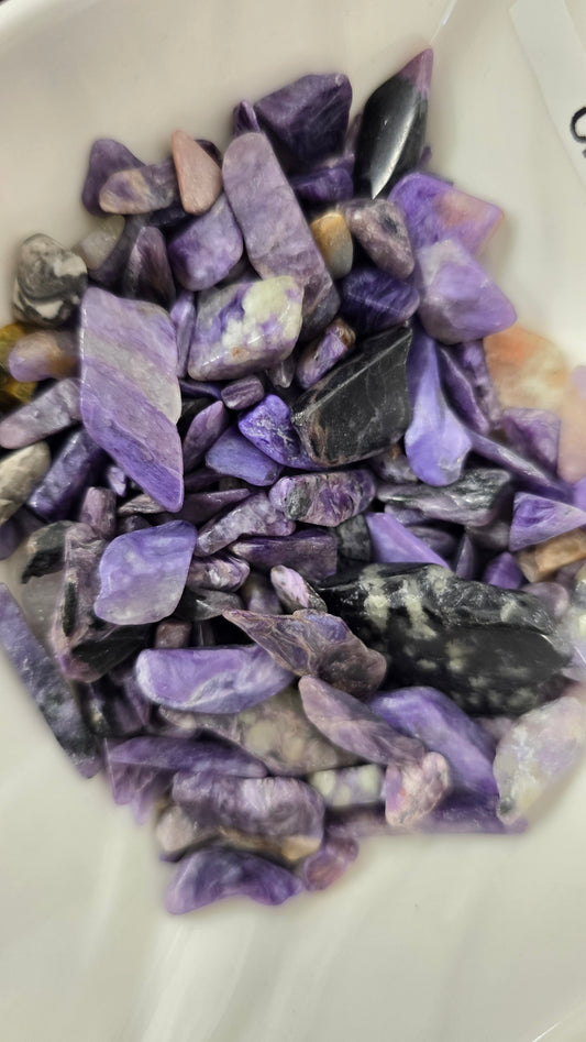 Charoite Chip Stones
