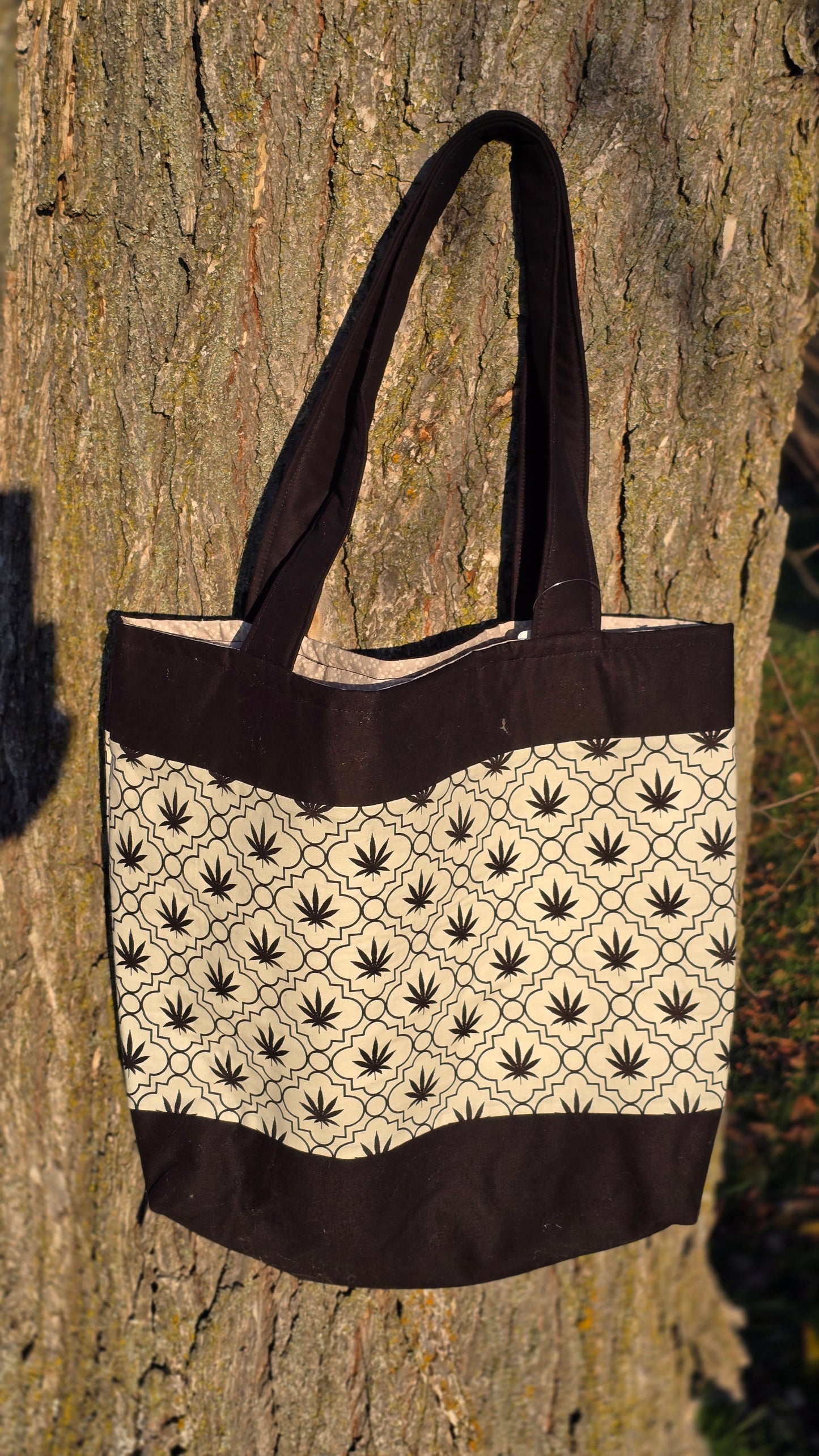Hand Crafted Sewn Bag by Yvonne