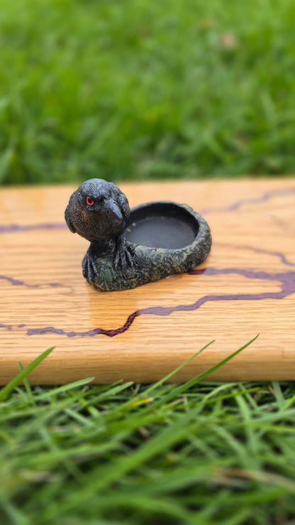 Raven Tea Light Holder