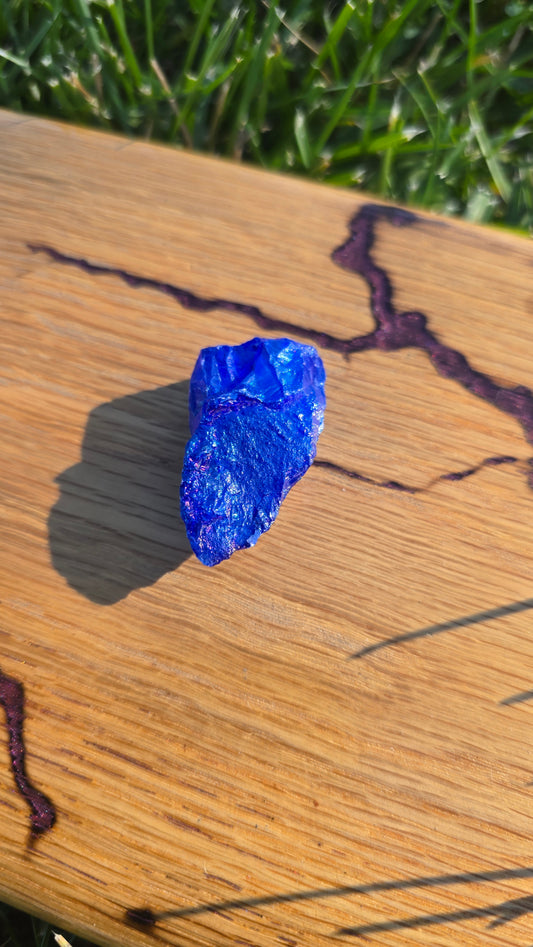Cobalt Aura Quartz