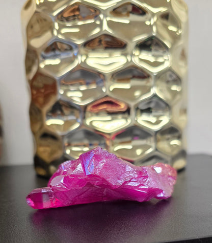 Purple Aura Quartz Cluster