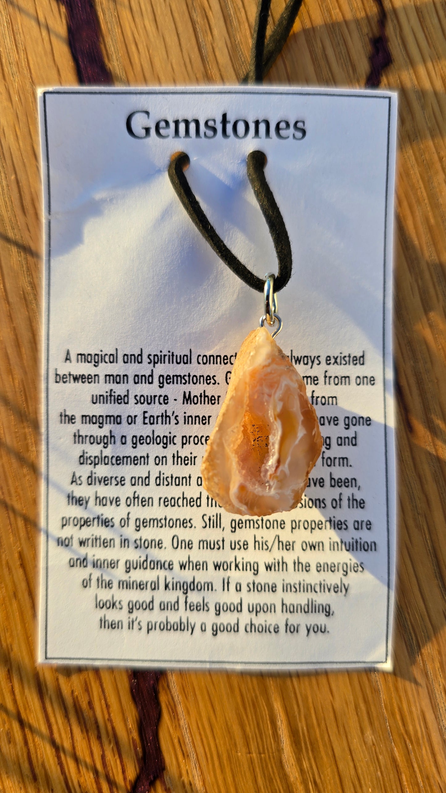 Gemstones- necklace