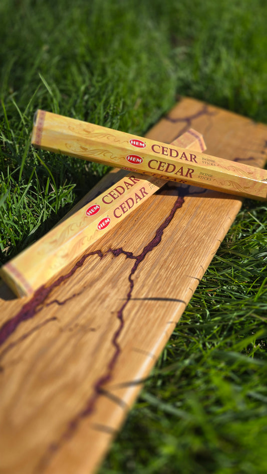 Cedar Incense Sticks HEM