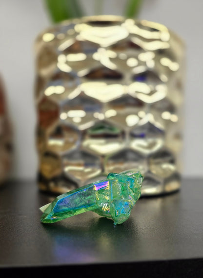 Green Aura Quartz Cluster