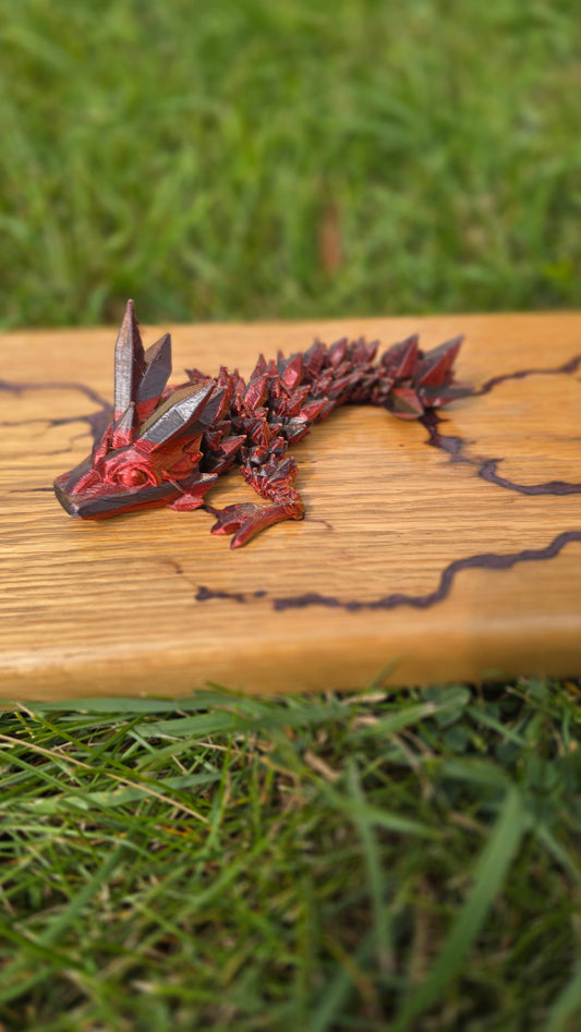 3D Printed Red dragon