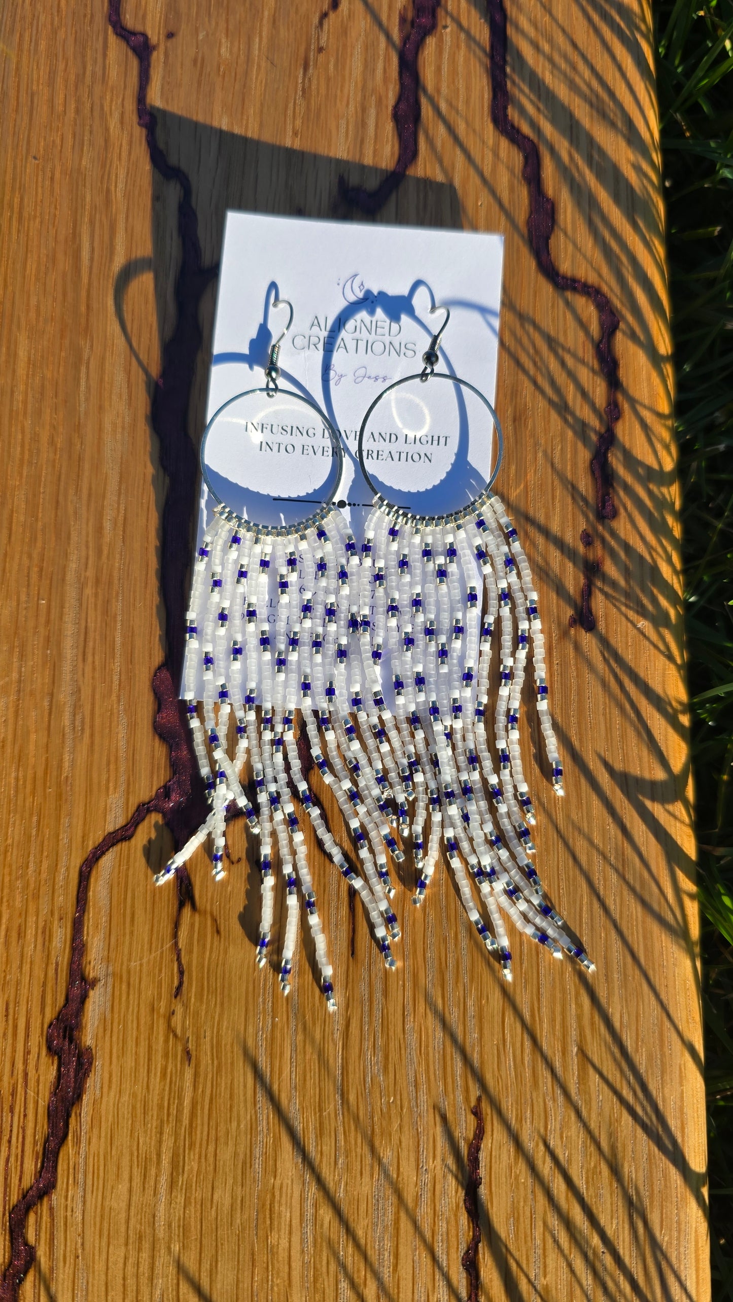 Lunar Flow Earrings by Aligned Creations by Jess