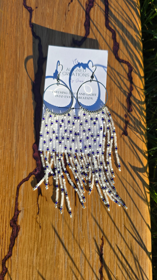 Lunar Flow Earrings by Aligned Creations by Jess