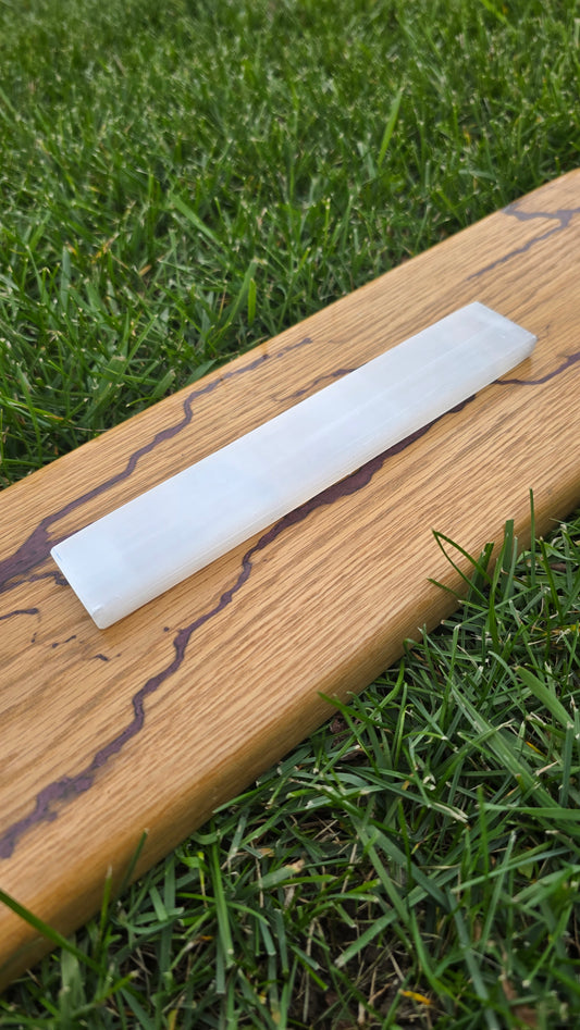 Selenite Charging Plate Rectangle 8"