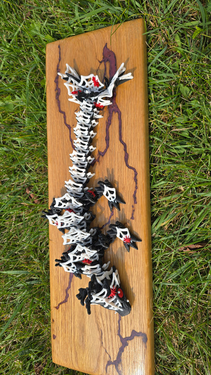 3D printed Dragon Black Spider - Large